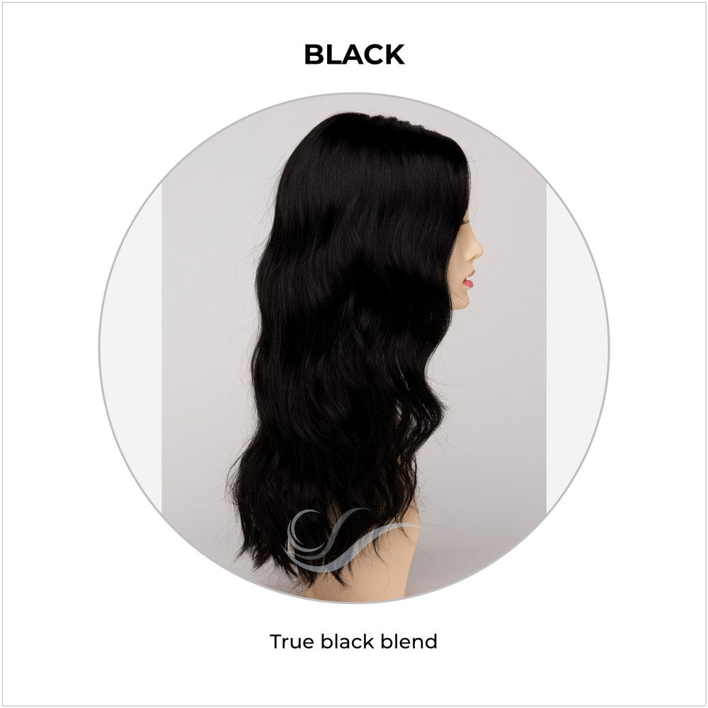 Maya wig by Envy in Black-True black blend