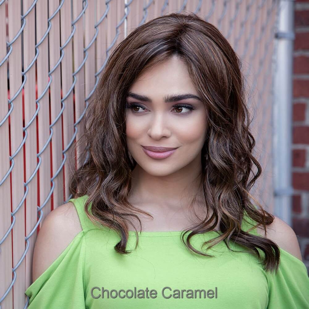 Maya by Envy wig in Chocolate Caramel Image 4