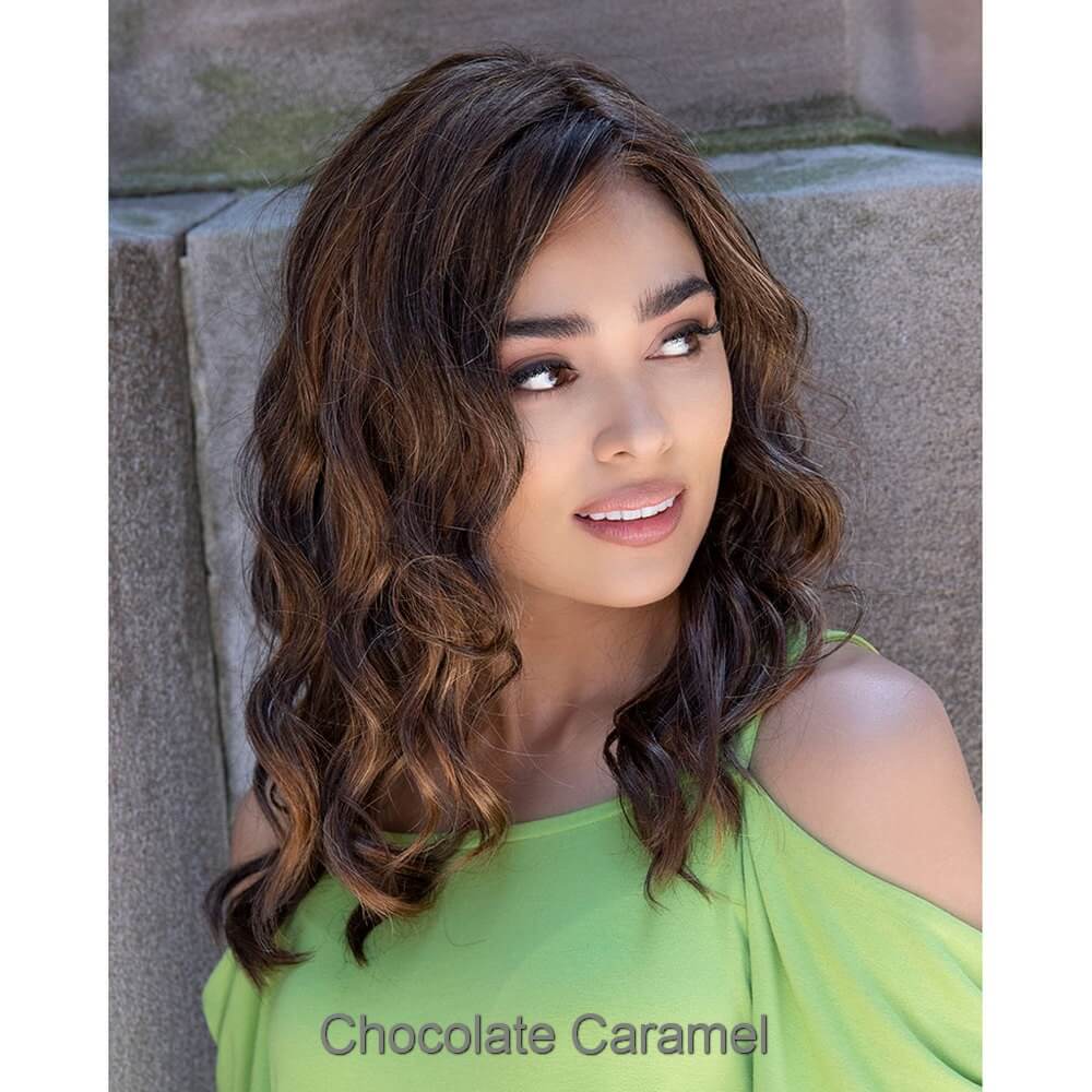 Maya by Envy wig in Chocolate Caramel Image 7