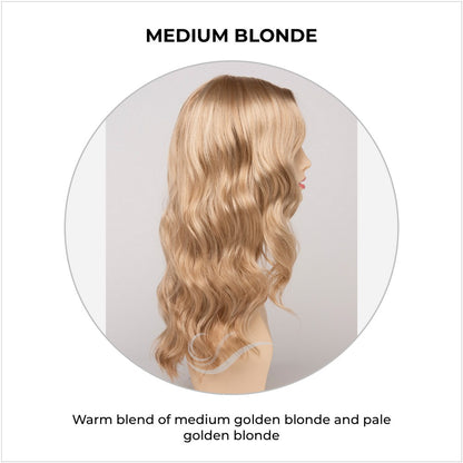 Maya wig by Envy in Medium Blonde-Warm blend of medium golden blonde and pale golden blonde