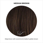Load image into Gallery viewer, Medium Brown-Deep brown with caramel and medium golden brown
