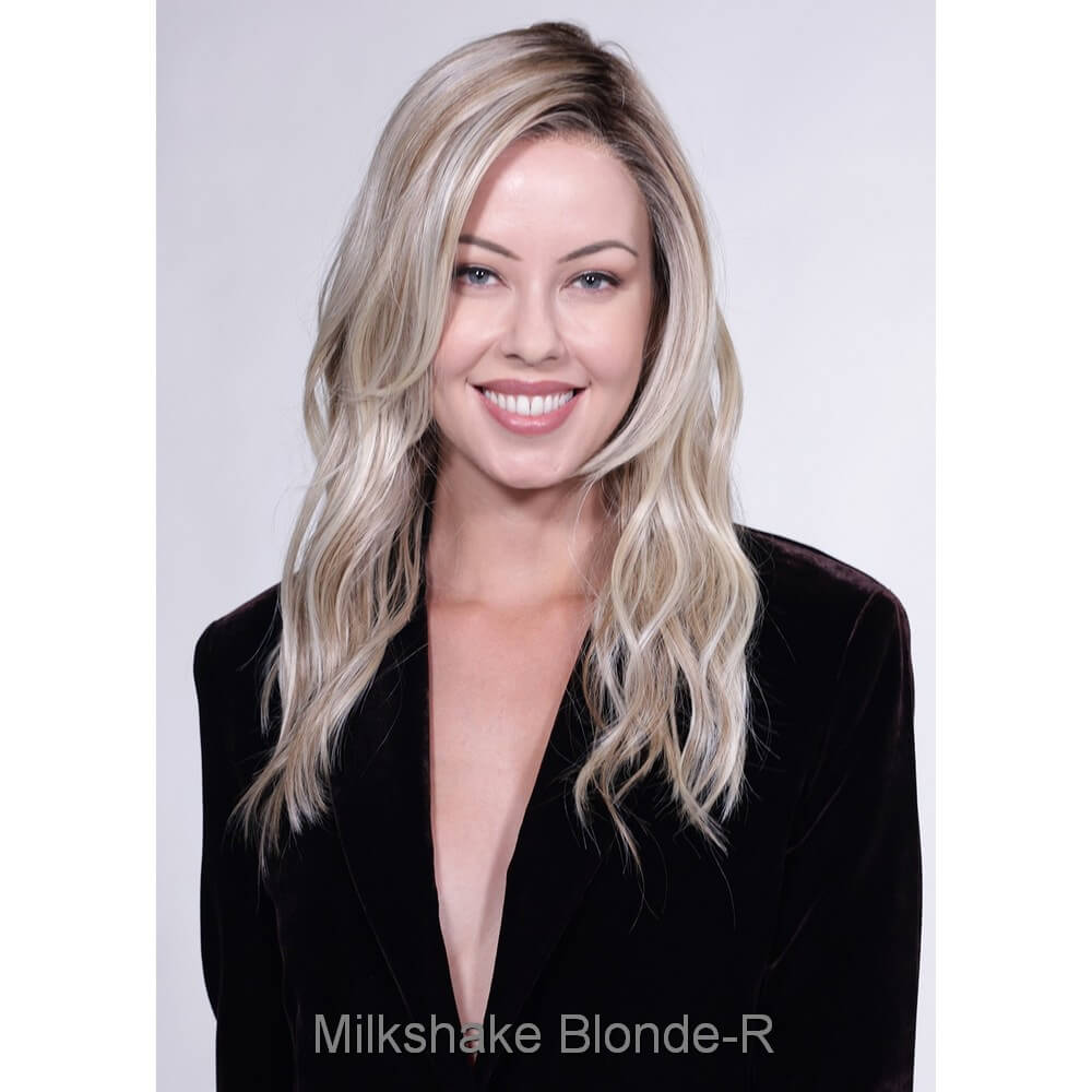 Milano by Belle Tress wig in Milkshake Blonde-R Image 5