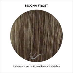 Mocha Frost-Light ash brown with gold blonde highlights
