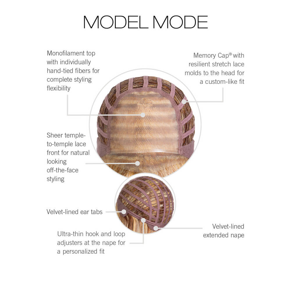 Model Mode by Raquel Welch cap construction