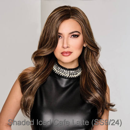 Model Mode by Raquel Welch wig in Shaded Iced Cafe Latte (SS9/24) Image 2