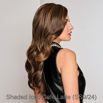 Model Mode by Raquel Welch wig in Shaded Iced Cafe Latte (SS9/24) Image 6