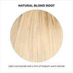 Load image into Gallery viewer, Natural Blond Root-Light cool blonde with a hint of medium warm blonde
