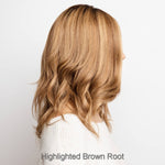 Load image into Gallery viewer, Oakly by Amore wig in Highlighted Brown Root Image 7
