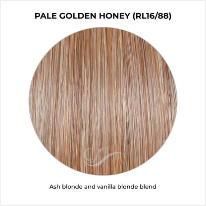 Pale Golden Honey (RL16/88)-Ash blonde and vanilla blonde blend