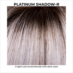 Platinum Shadow-R-A light cool-toned blonde with dark roots