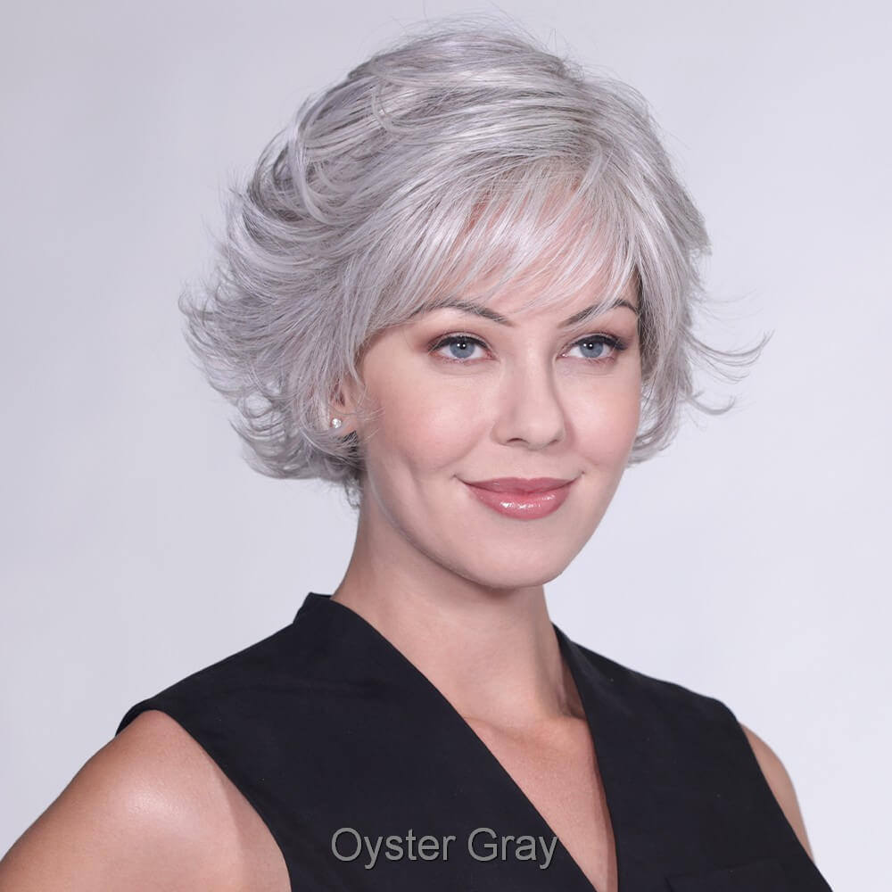 Roma by Belle Tress wig in Oyster Gray Image 3