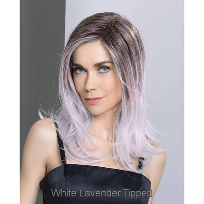 Savelli by Ellen Wille wig in White Lavender Tipped