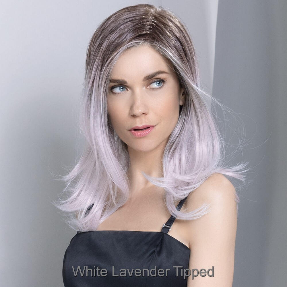 Savelli by Ellen Wille wig in White Lavender Tipped