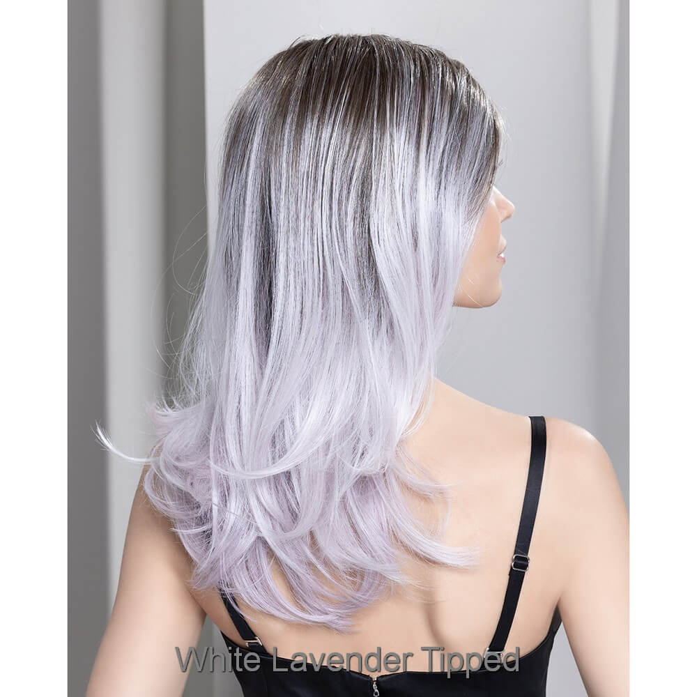 Savelli by Ellen Wille wig in White Lavender Tipped