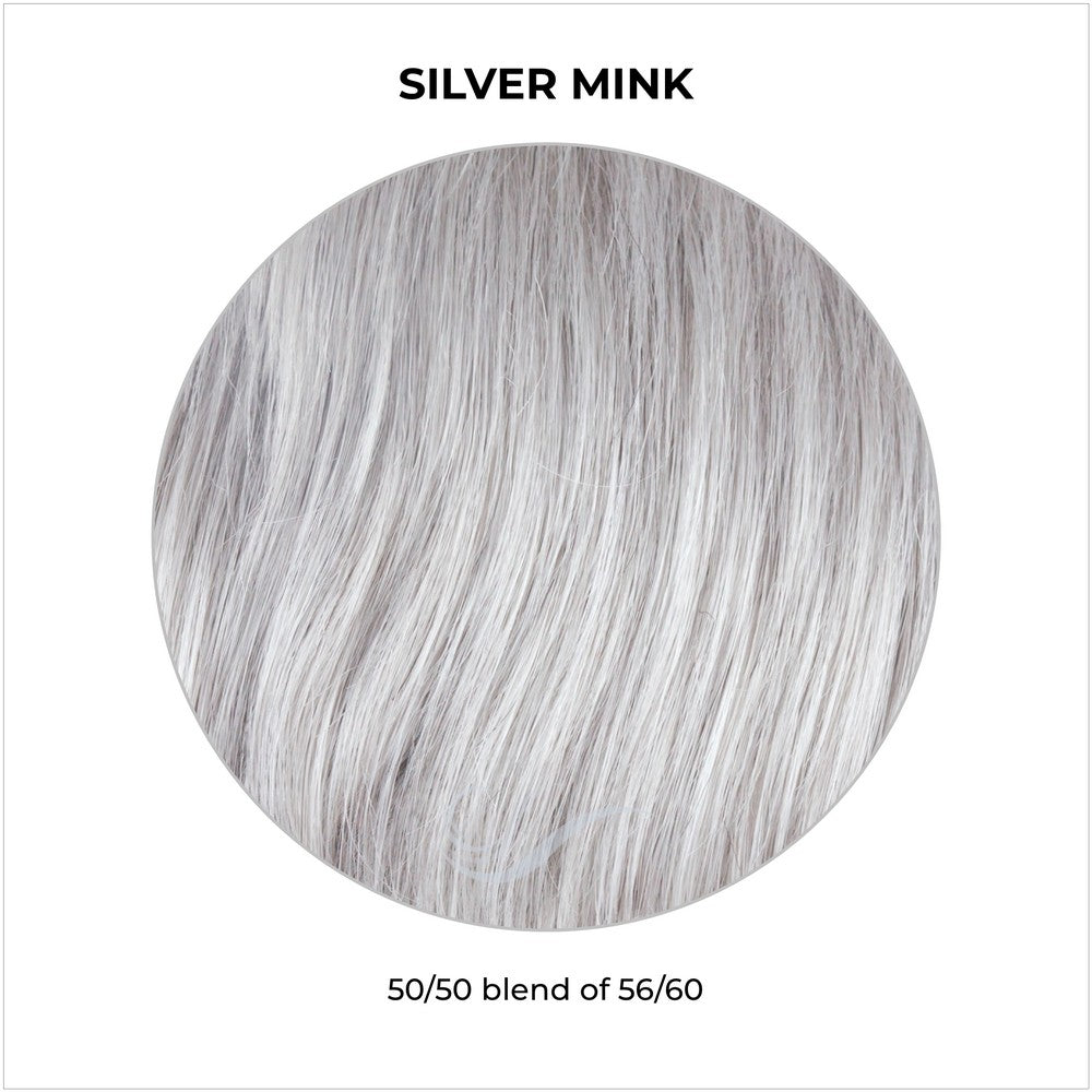 Silver Mink-50/50 blend of 56/60