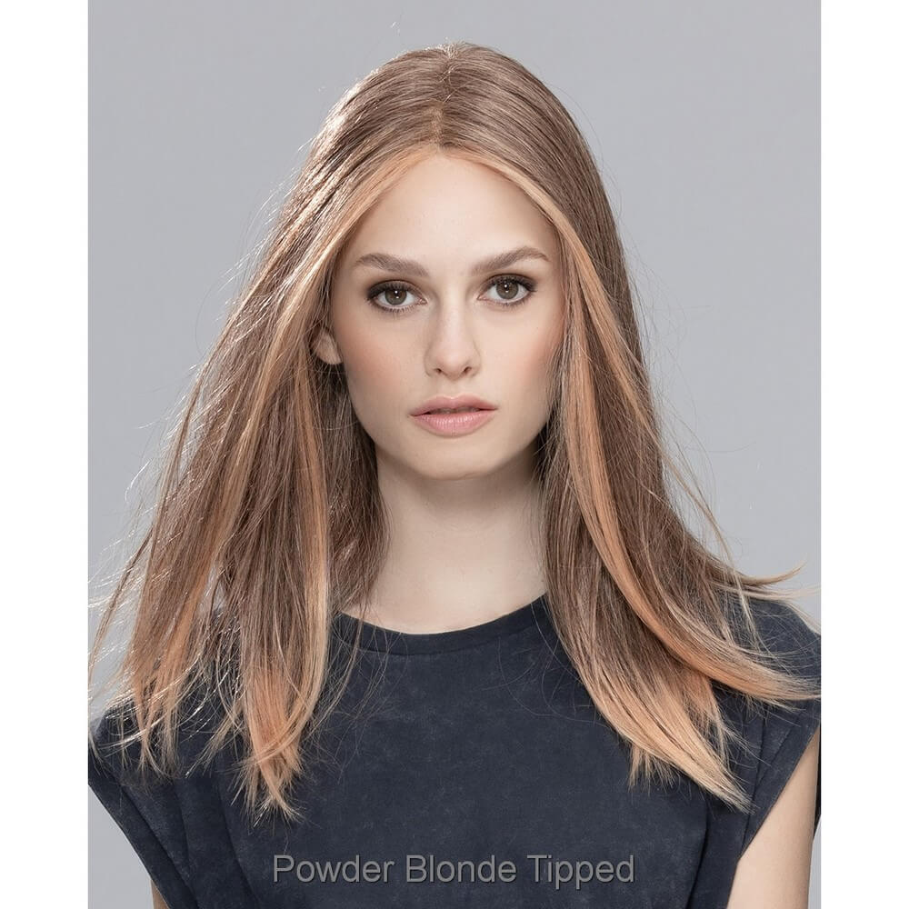 Sleek by Ellen Wille wig in Powder Blonde Tipped Image 2