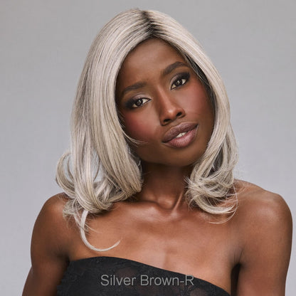 Sophia by Alexander Couture wig in Silver Brown-R Image 1