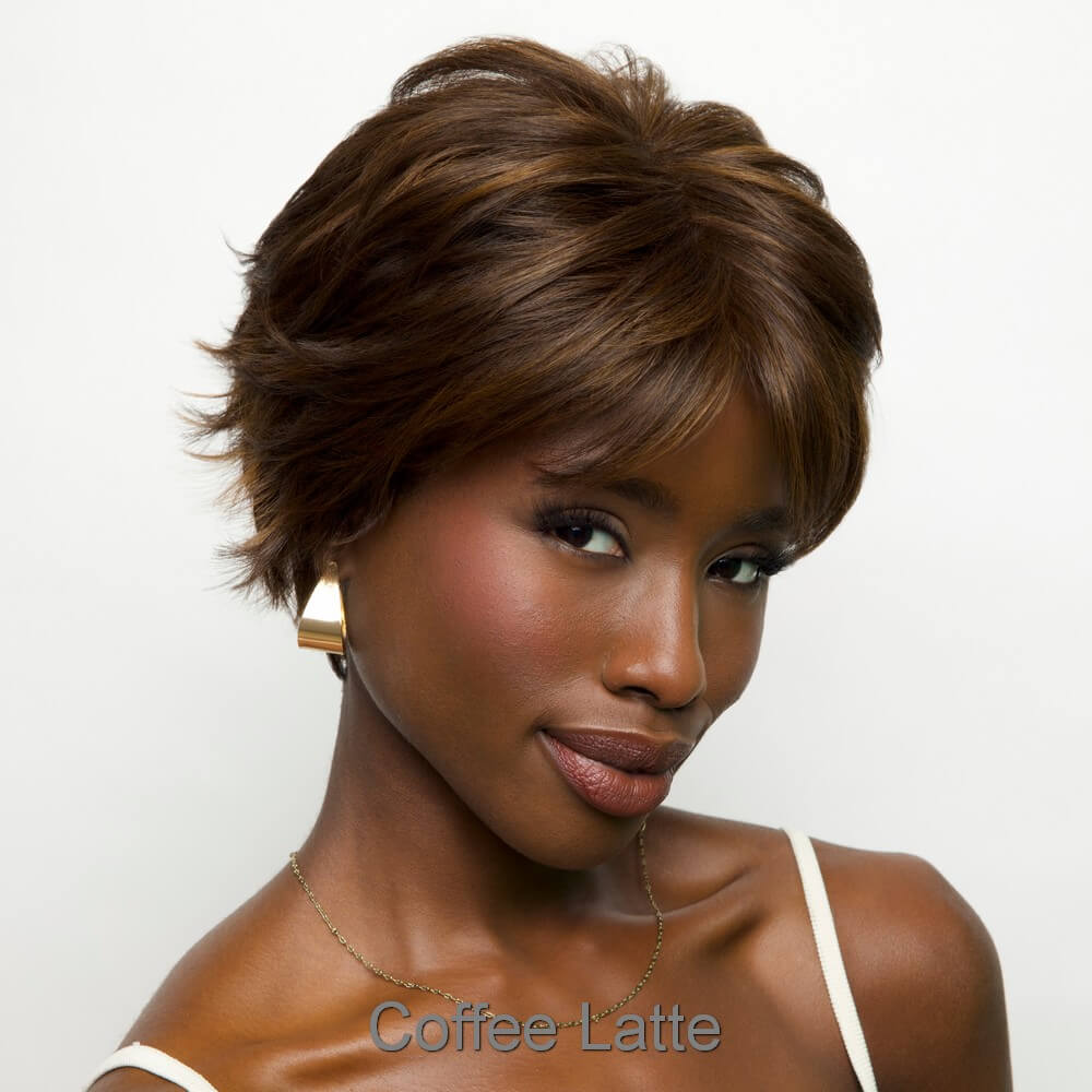 Star by Orchid wig in Coffee Latte Image 1