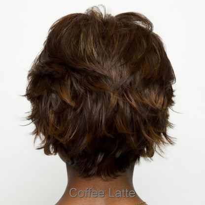 Star by Orchid wig in Coffee Latte Image 7