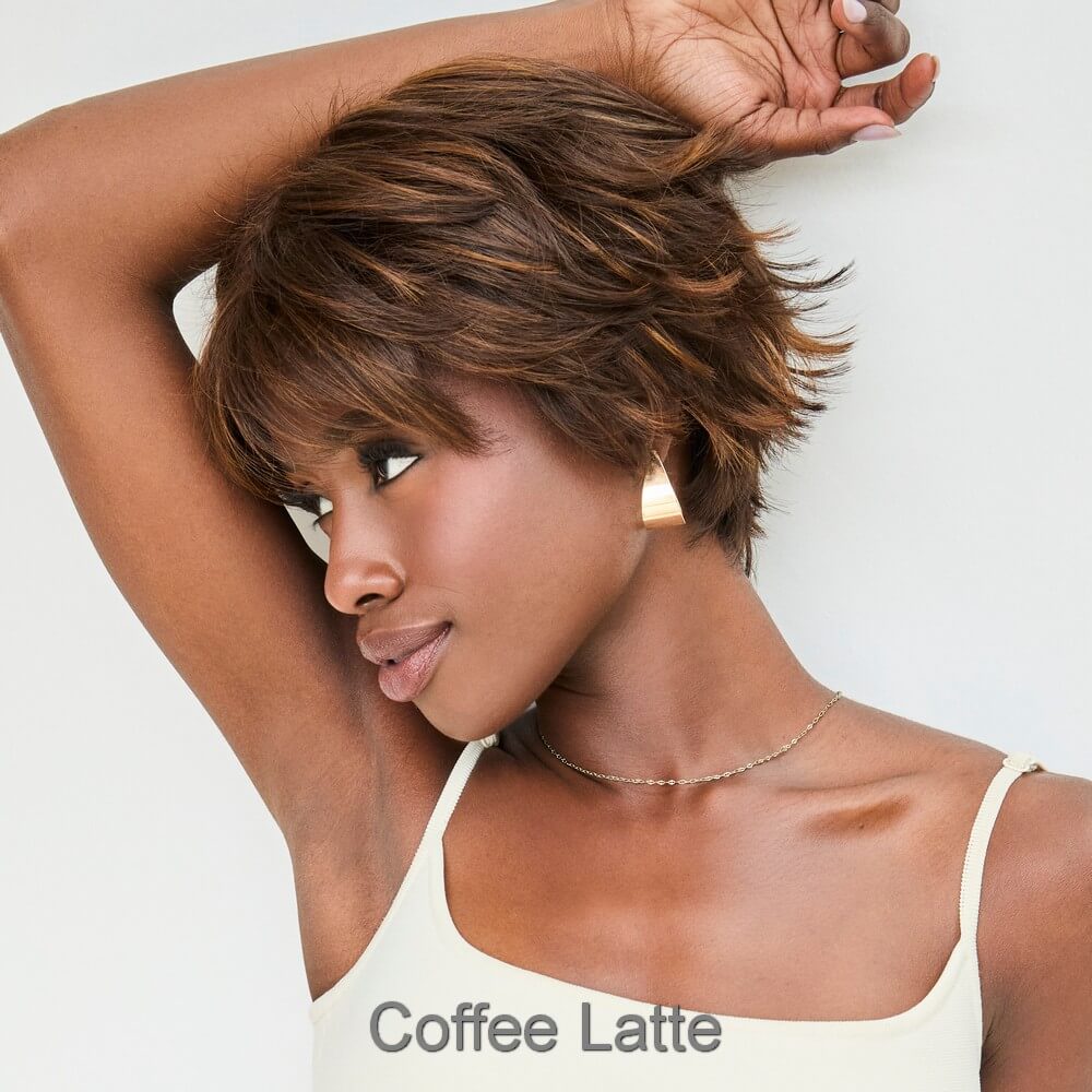 Star by Orchid wig in Coffee Latte Image 6