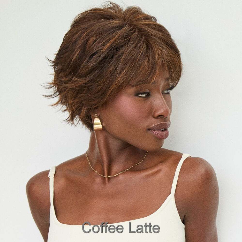 Star by Orchid wig in Coffee Latte Image 4