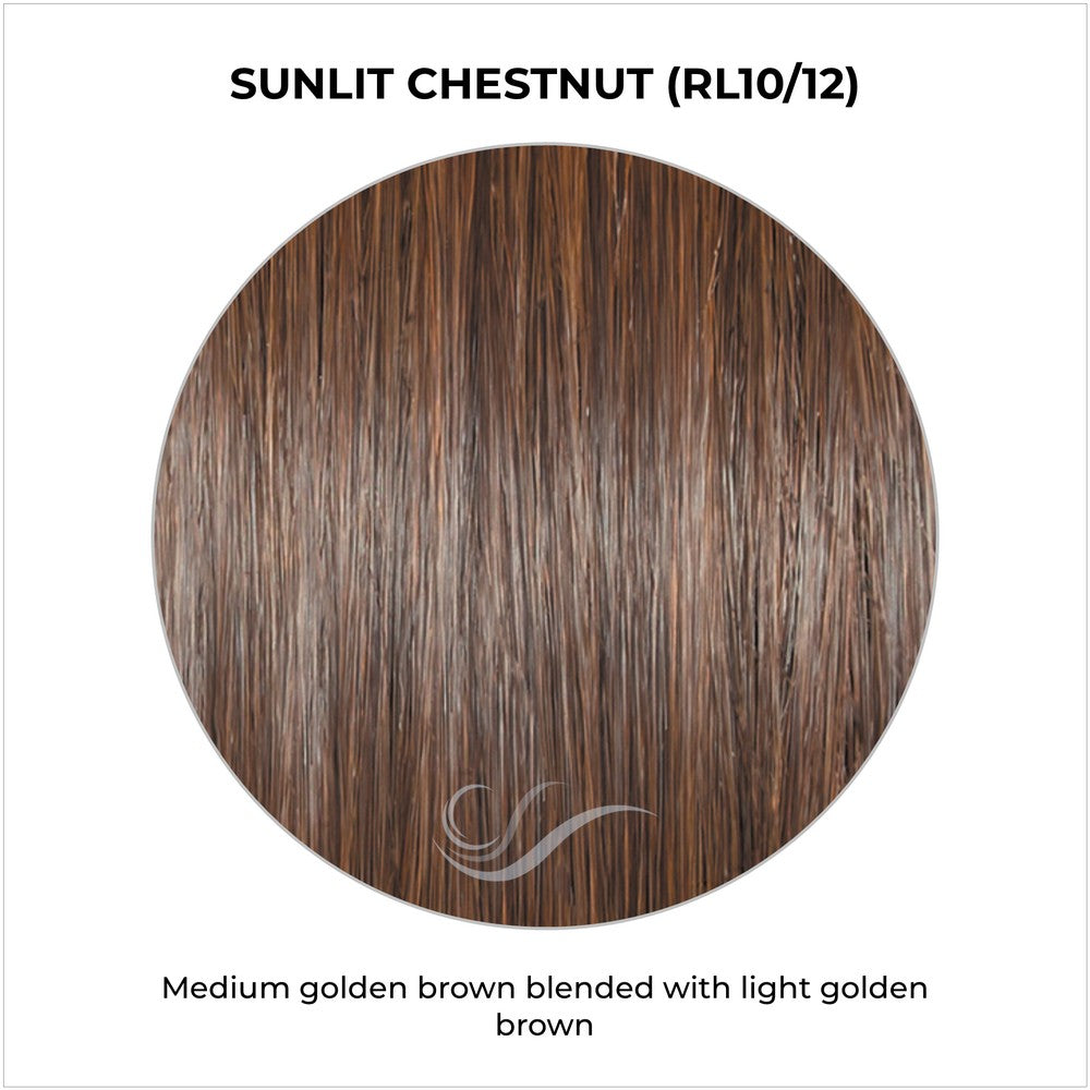 Sunlit Chestnut (RL10/12)-Medium golden brown blended with light golden brown