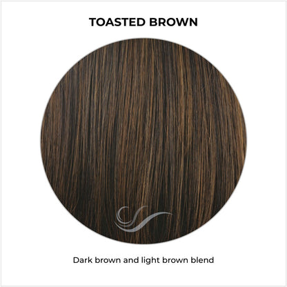 Toasted Brown-Dark brown and light brown blend