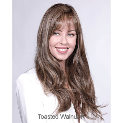 Tory by Belle Tress wig in Toasted Walnut-R Image 5