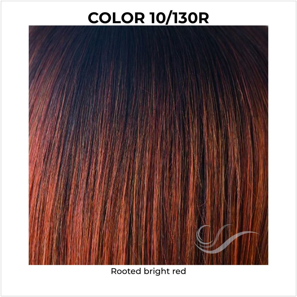 10/130R-Rooted bright red