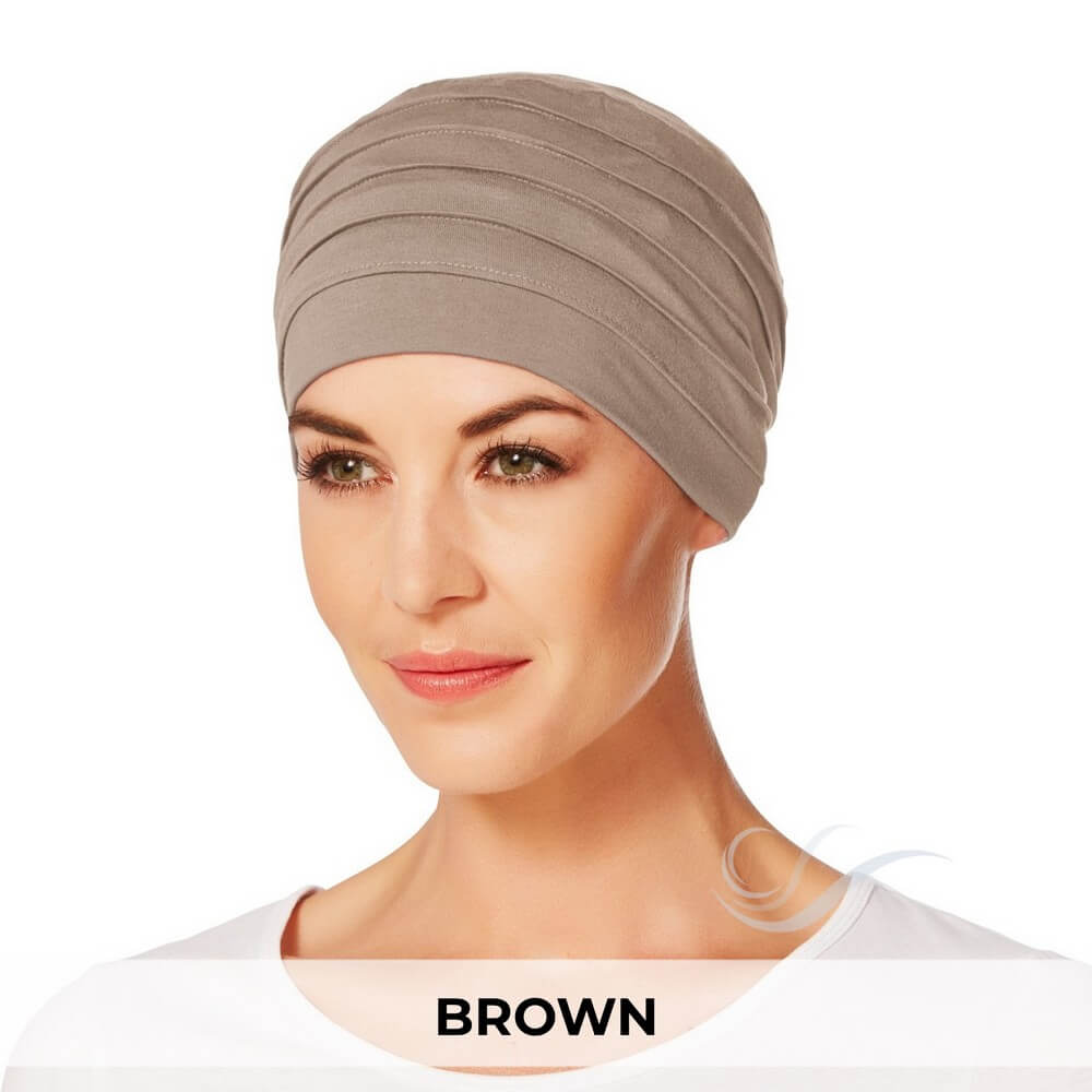 Christine Headwear Yoga Turban 167-Brown