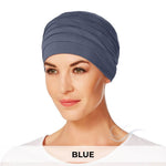 Load image into Gallery viewer, Christine Headwear Yoga Turban 168-Blue
