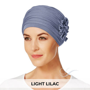 Christine Headwear Lotus Turban 171-Light Lilac