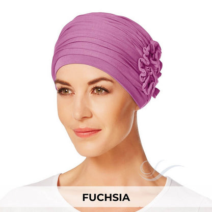 Christine Headwear Lotus Turban 174-Fuchsia