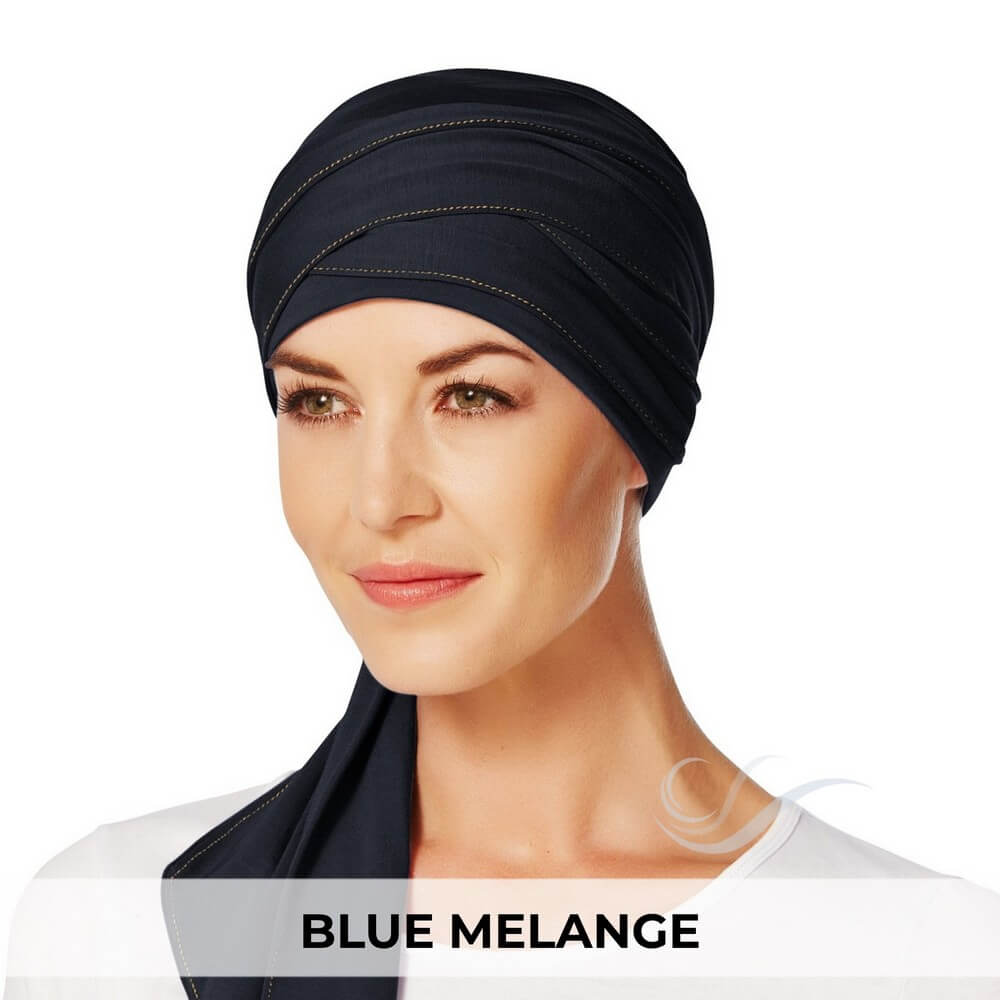 Christine Headwear Mantra Long Scarf 391-Blue Melange