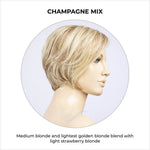 Load image into Gallery viewer, Aletta by Ellen Wille in Champagne Mix-Medium blonde and lightest golden blonde blend with light strawberry blonde
