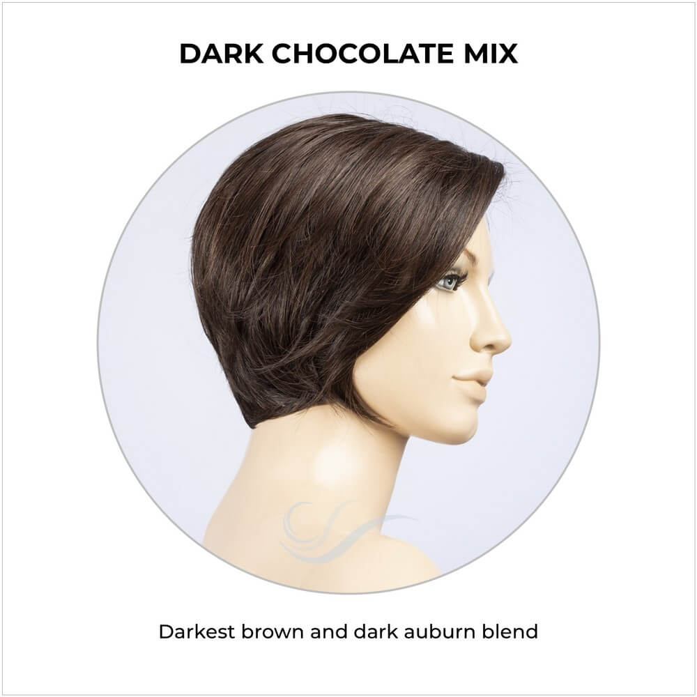 Aletta by Ellen Wille in Dark Chocolate Mix-Darkest brown and dark auburn blend