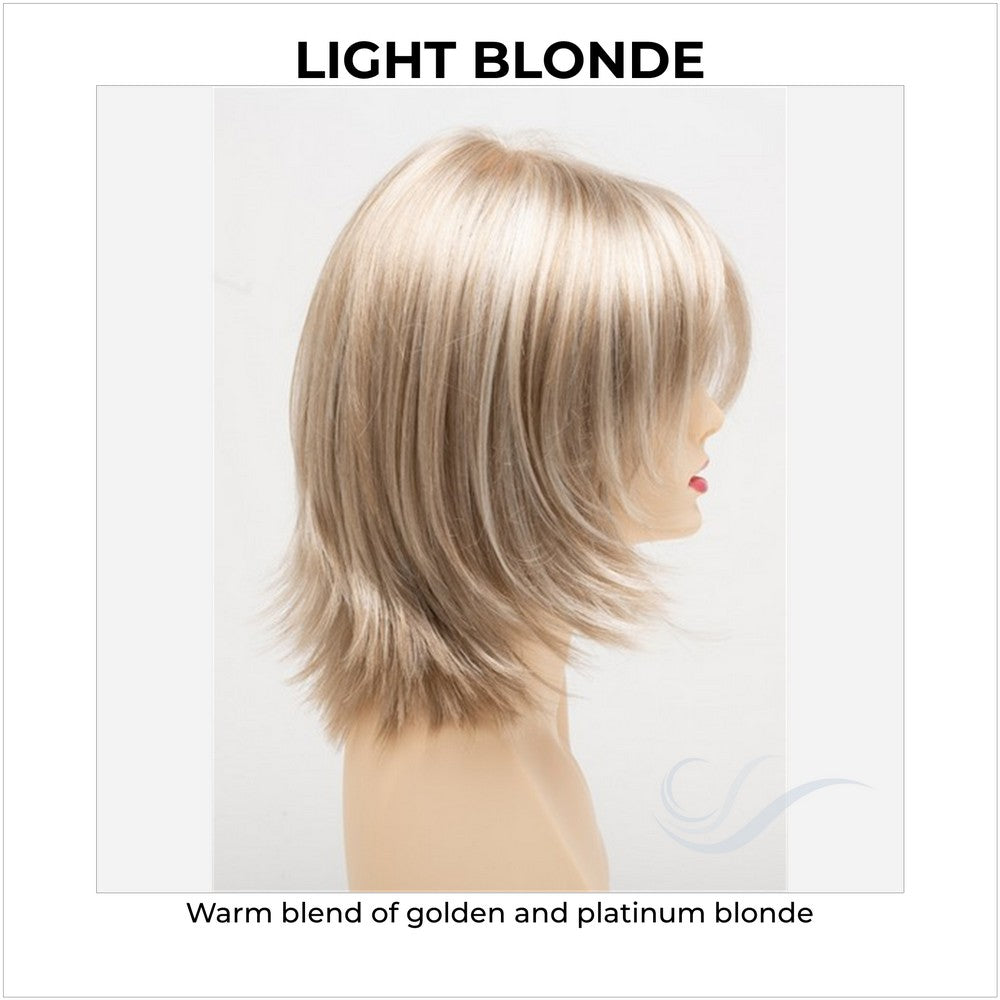 Amber by Envy in Light Blonde-Warm blend of golden and platinum blonde