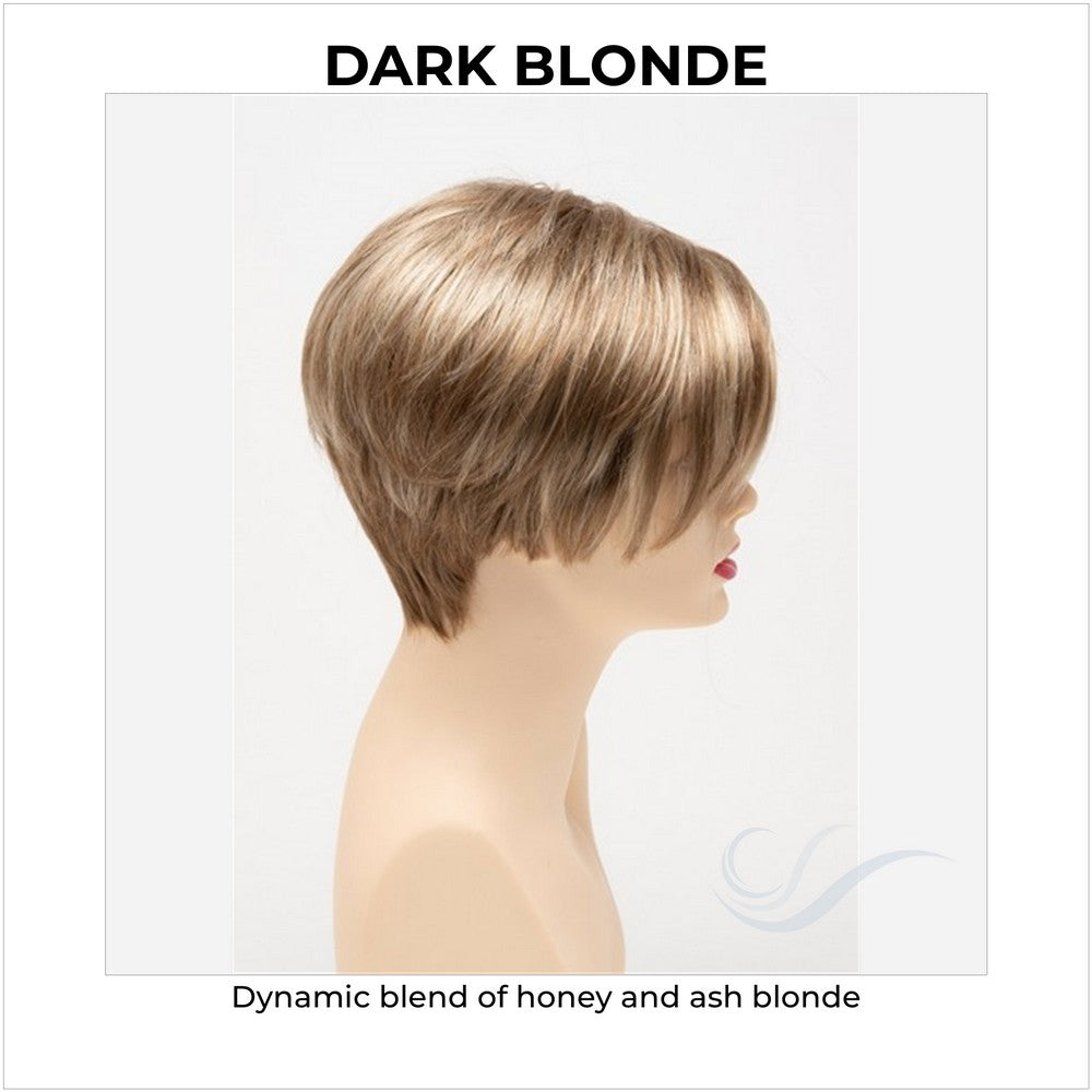 Amy by Envy in Dark Blonde-Dynamic blend of honey and ash blonde
