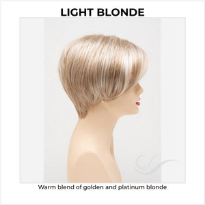 Amy by Envy in Light Blonde-Warm blend of golden and platinum blonde