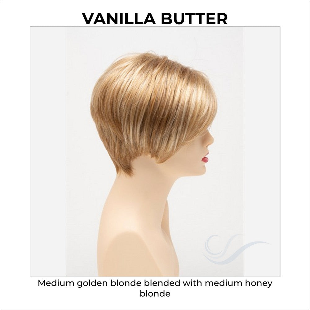 Amy by Envy in Vanilla Butter-Medium golden blonde blended with medium honey blonde