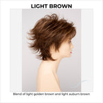Load image into Gallery viewer, Aria By Envy in Light Brown-Blend of light golden brown and light auburn brown
