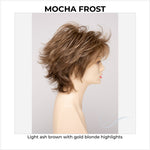 Load image into Gallery viewer, Aria By Envy in Mocha Frost-Light ash brown with gold blonde highlights
