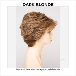 Aubrey By Envy in Dark Blonde-Dynamic blend of honey and ash blonde
