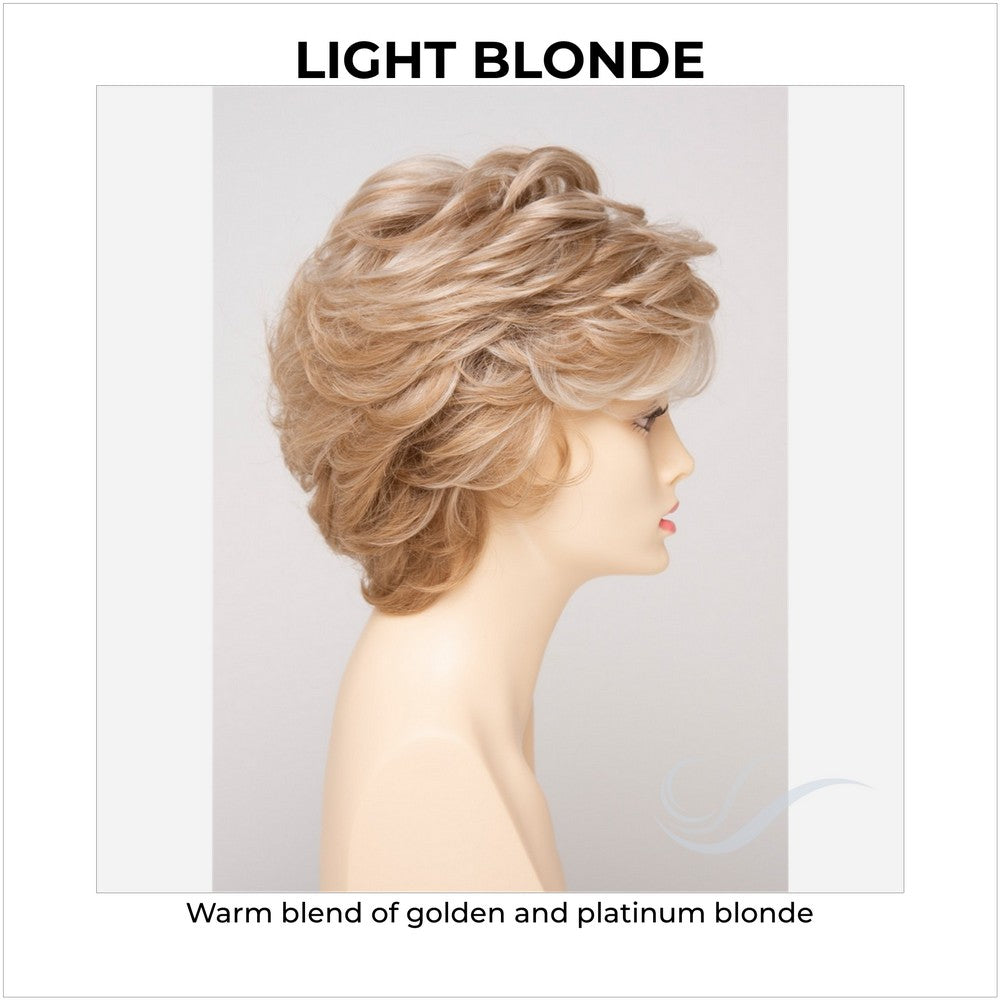 Aubrey By Envy in Light Blonde-Warm blend of golden and platinum blonde