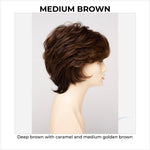 Load image into Gallery viewer, Aubrey By Envy in Medium Brown-Deep brown with caramel and medium golden brown

