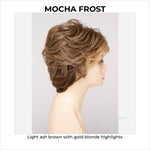 Load image into Gallery viewer, Aubrey By Envy in Mocha Frost-Light ash brown with gold blonde highlights
