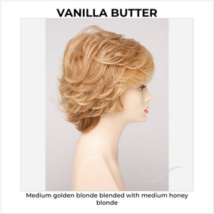Aubrey By Envy in Vanilla Butter-Medium golden blonde blended with medium honey blonde