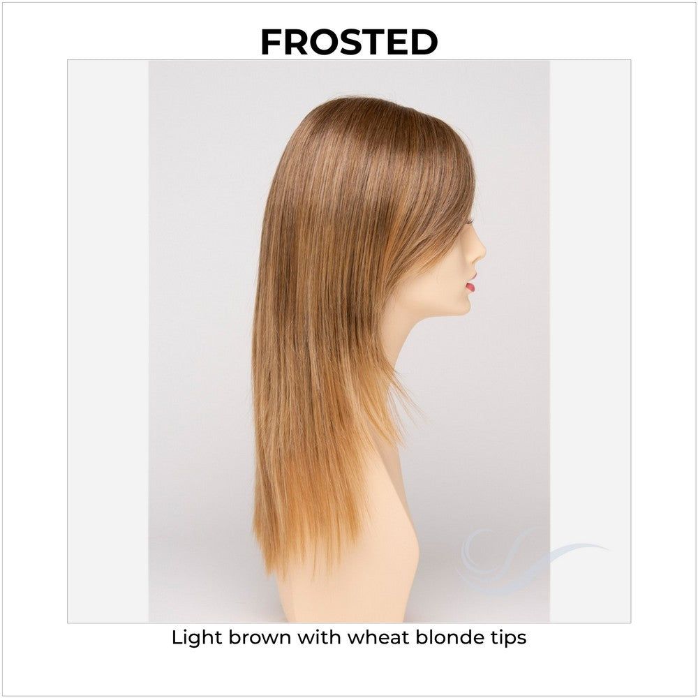 Ava By Envy in Frosted-Light brown with wheat blonde tips