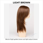 Load image into Gallery viewer, Ava By Envy in Light Brown-Blend of light golden brown and light auburn brown

