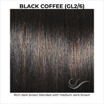 Load image into Gallery viewer, Black Coffee (GL2/6)-Rich dark brown blended with medium dark brown
